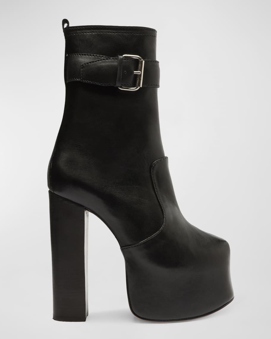 Louis Vuitton Aspen Platform Ankle Boot Beige. Size 38.0