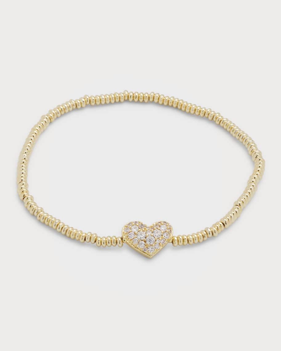 Kendra scott ari 2024 heart stretch bracelet