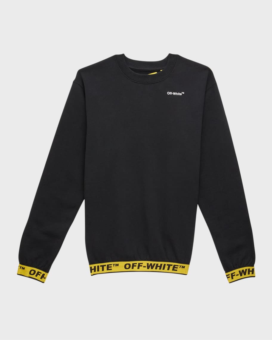 affældige Til meditation mål Off-White Boy's Industrial Logo Trim Sweatshirt, Size 4-12 | Neiman Marcus