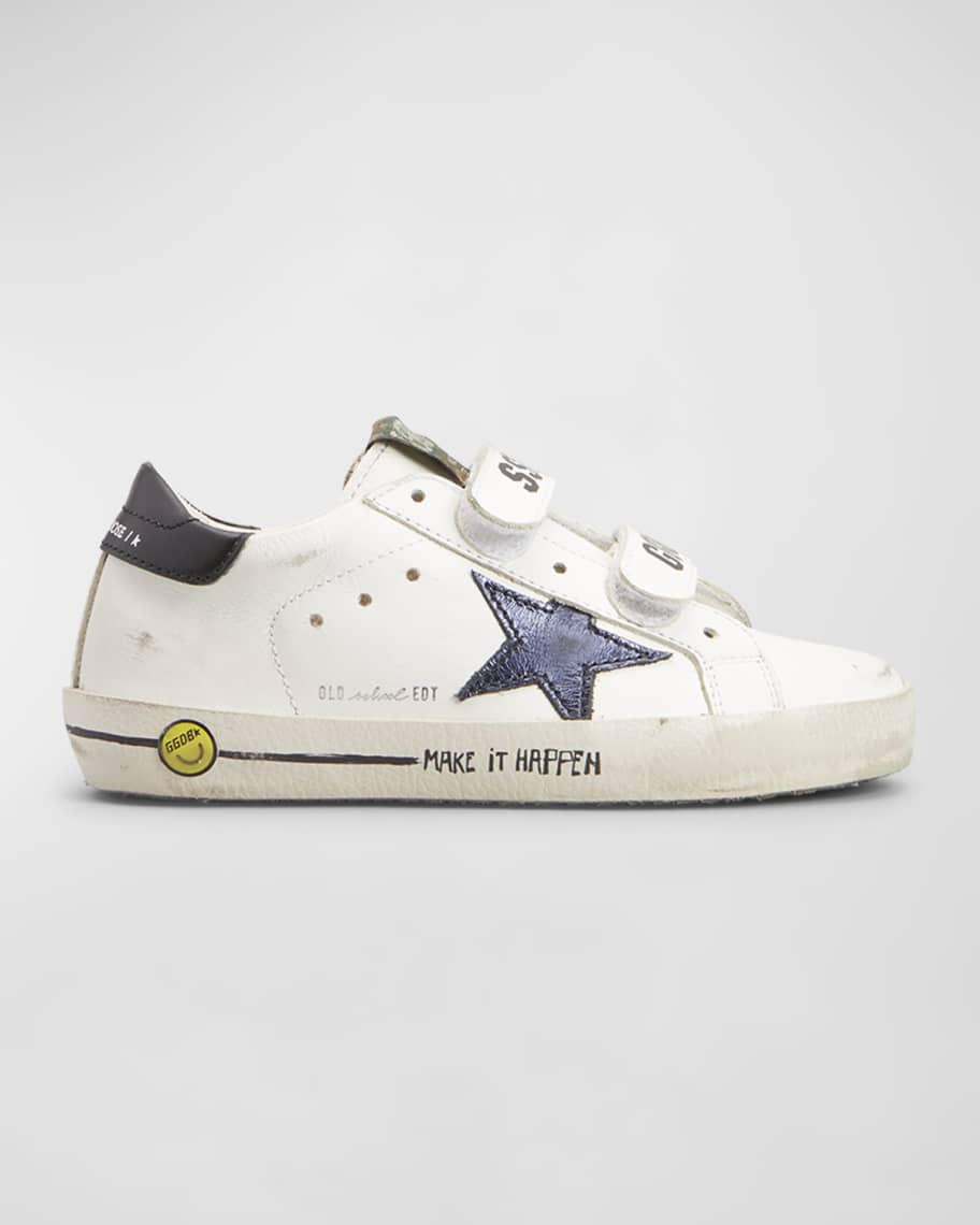 Golden Goose Girl's Old School Low-Top Sneakers, Toddler/Kids | Neiman