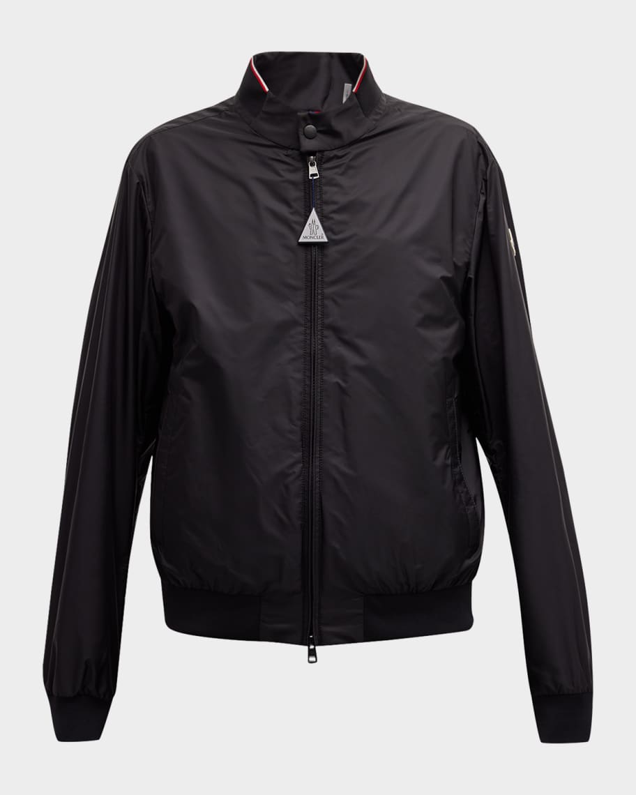 Moncler Men s Reppe Nylon Zip Jacket Neiman Marcus