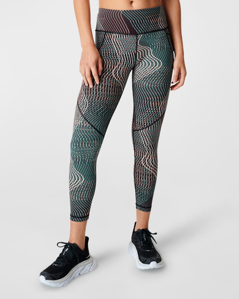 Sweaty Betty Power 7/8 Length Reflective Workout Stretch Woven Leggings in  Geome - $34 - From Carey