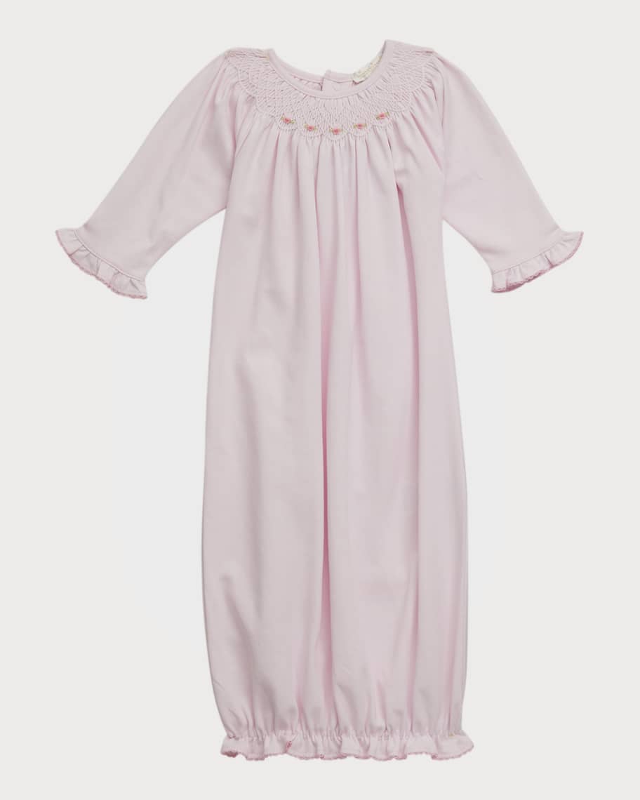 Kissy Kissy Sack with Hat Set Print Pink Rose Scrolls