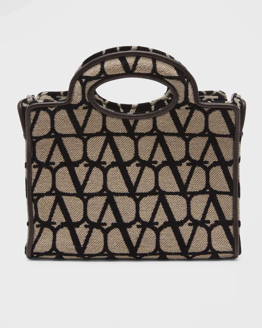 Valentino Garavani Sculpture Mini Toile Iconographe Tote Bag | Neiman ...