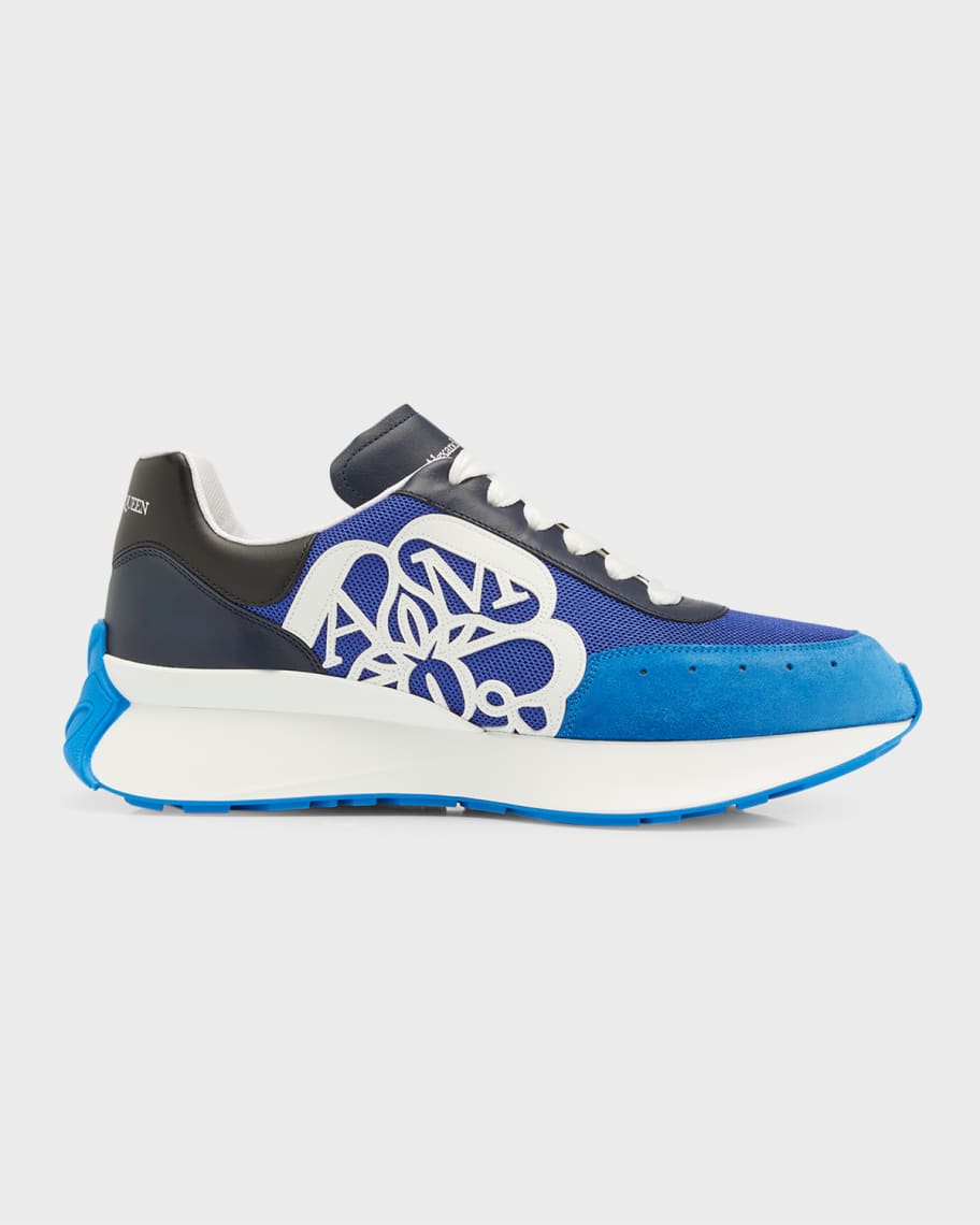 Mesh alexander mcqueen trainers top