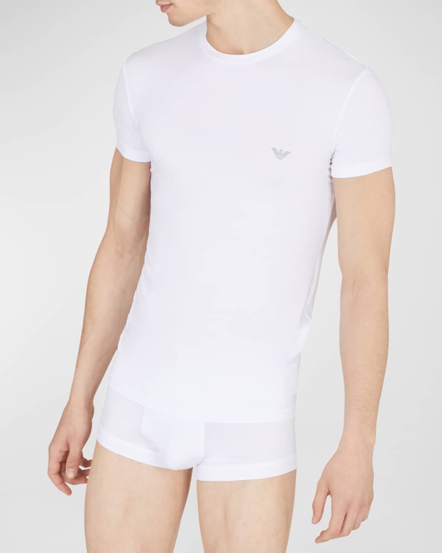Emporio Armani Men's Soft Modal T-Shirt | Neiman Marcus