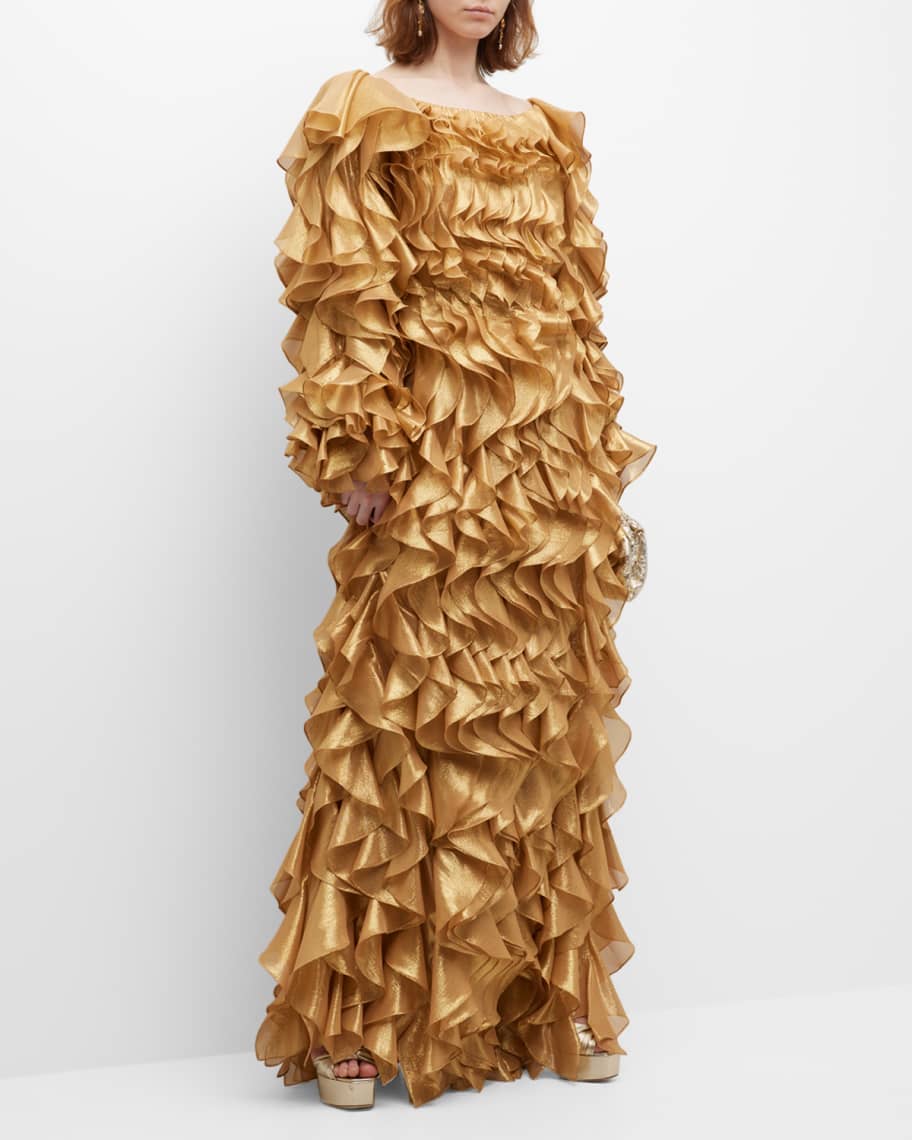 flower mesh maxi dress Fairy Floral Mesh Maxi Dress