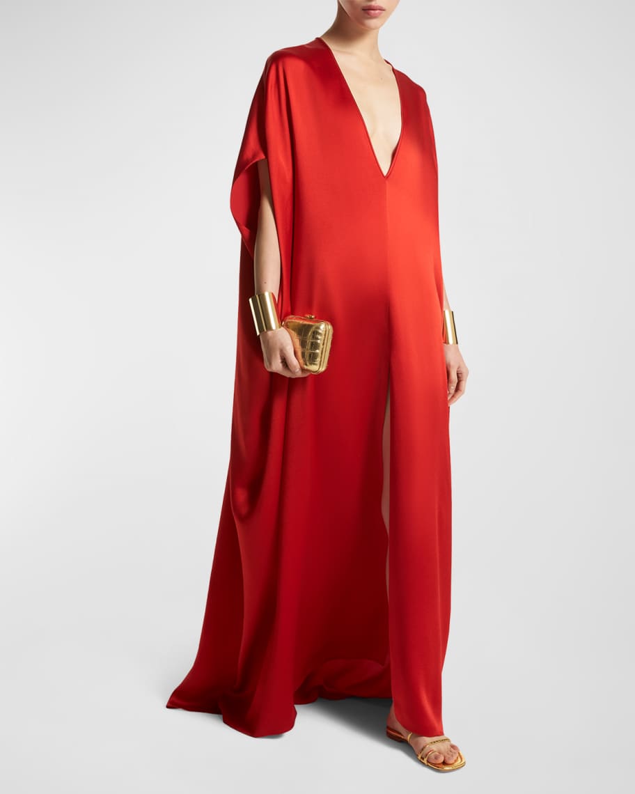 Michael Kors Women's Pleated Slip Dress