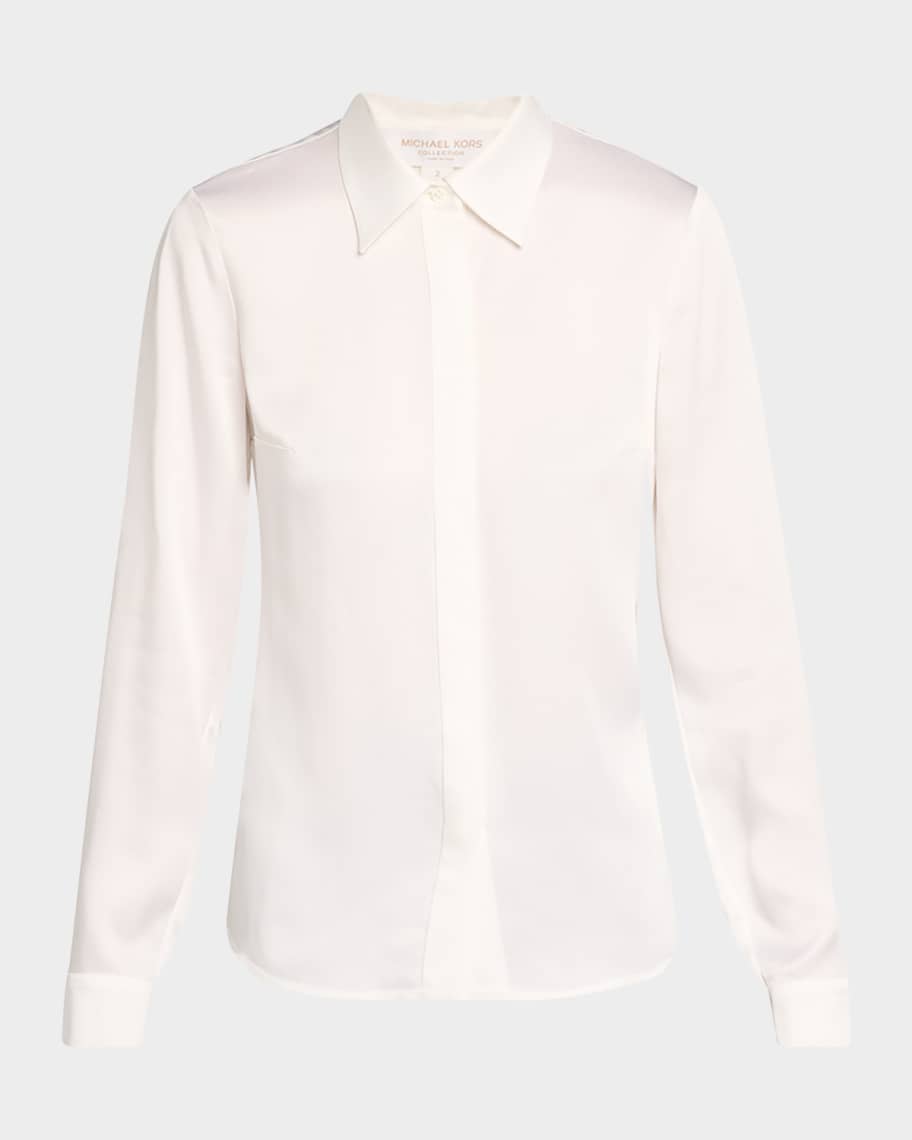 michael kors dress shirts Men`s Slim Fit Button Down Cotton Shirt Michael Kors Woven Cotton Dress Shirt (Big Boys) Vtg Michael Kors Mens Dress
