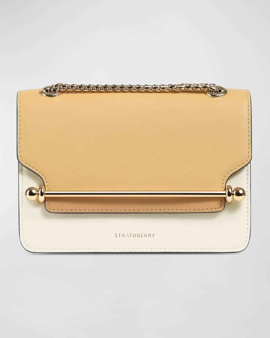 STRATHBERRY Mini East-West Leather Chain Shoulder Bag