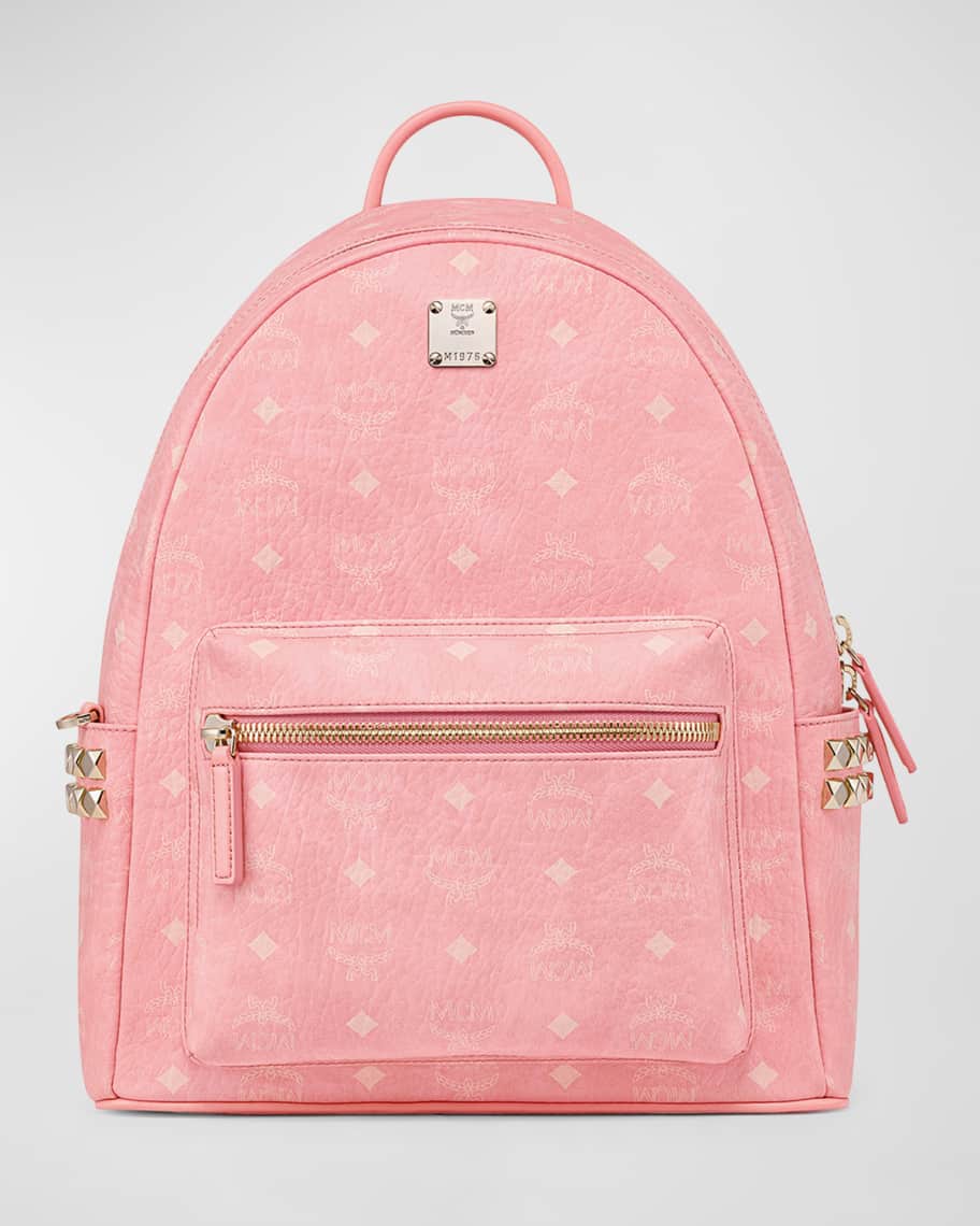 MCM Stark Monogram Zip Backpack Neiman Marcus