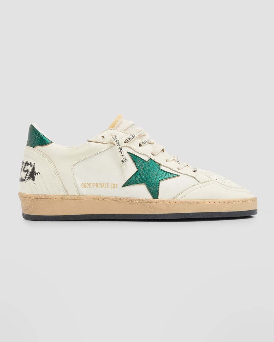 Golden Goose Men's Ball Star Low Top Sneakers | Neiman Marcus