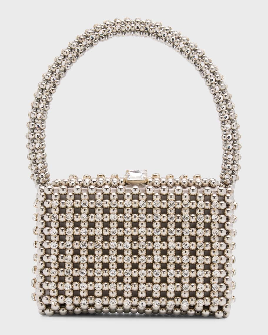 Retrofete Eclipse Pearly Crystal Top-Handle Bag | Neiman Marcus