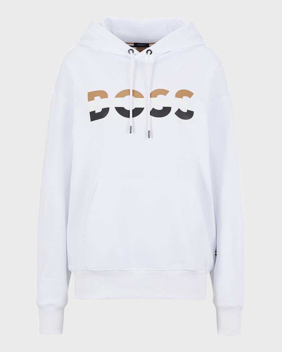 BOSS Men's Fall 23 Iconic Logo Hoodie Neiman Marcus