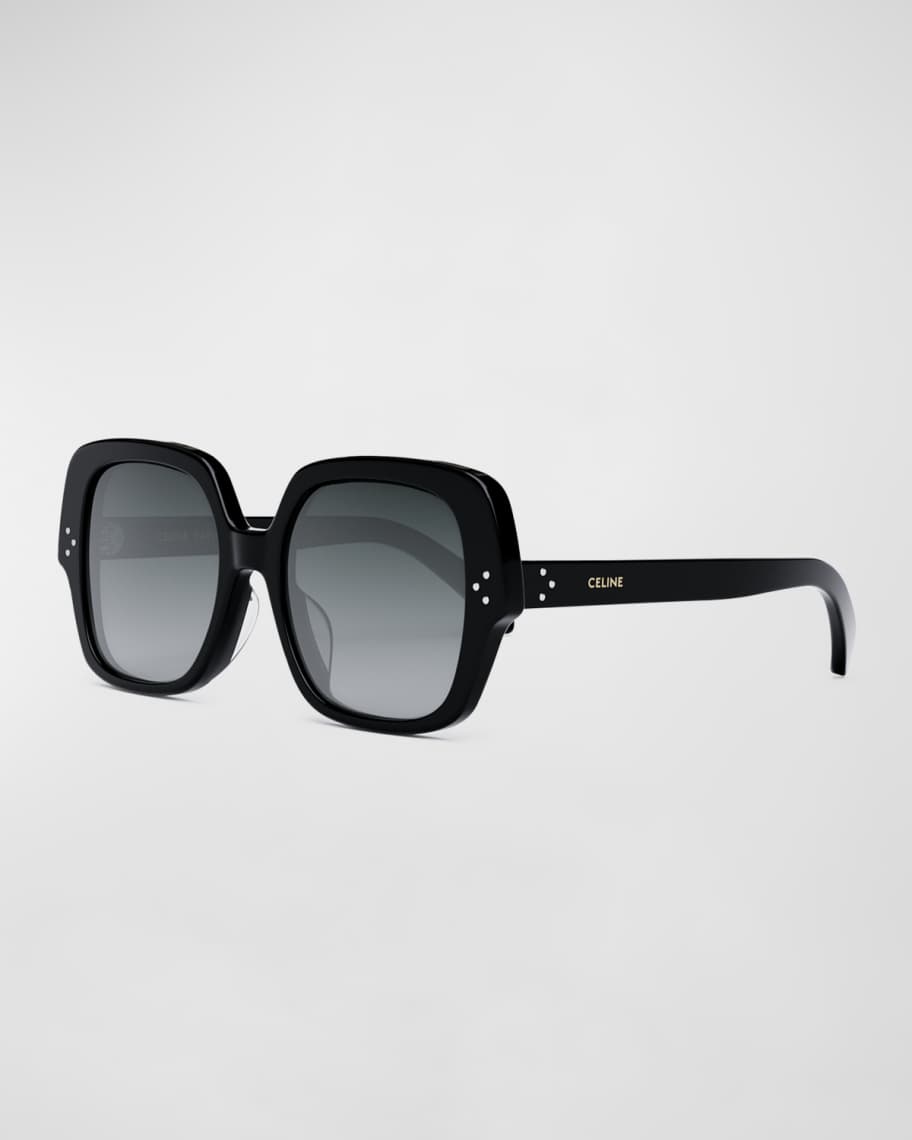 Celine Square Acetate Sunglasses Neiman Marcus