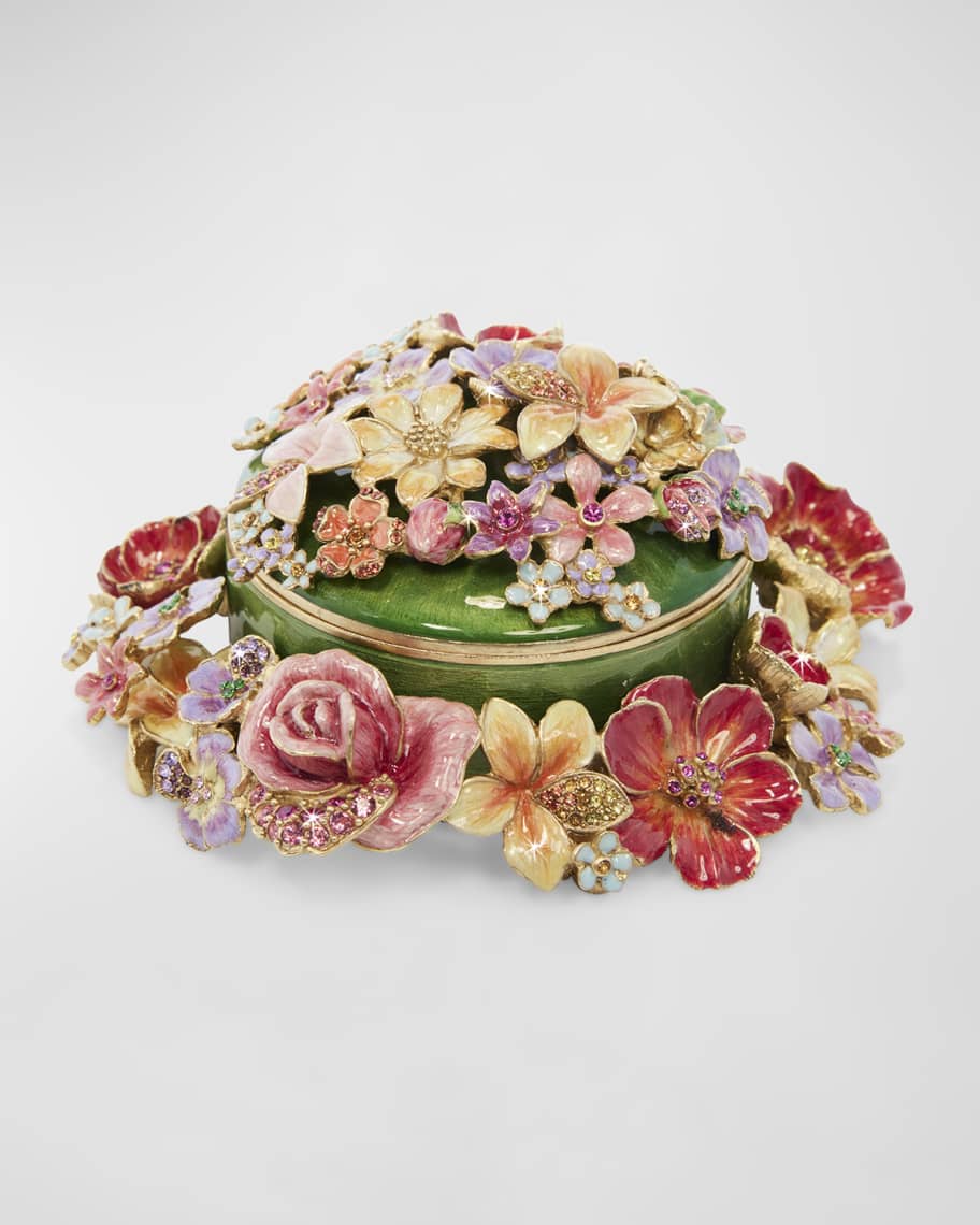 Jay Strongwater Bouquet Box Neiman Marcus