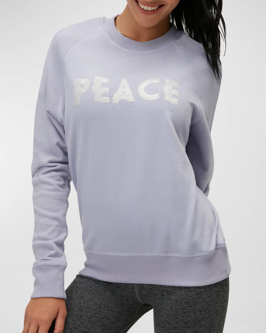 Spiritual Gangster Peace Old School Pullover | Neiman Marcus