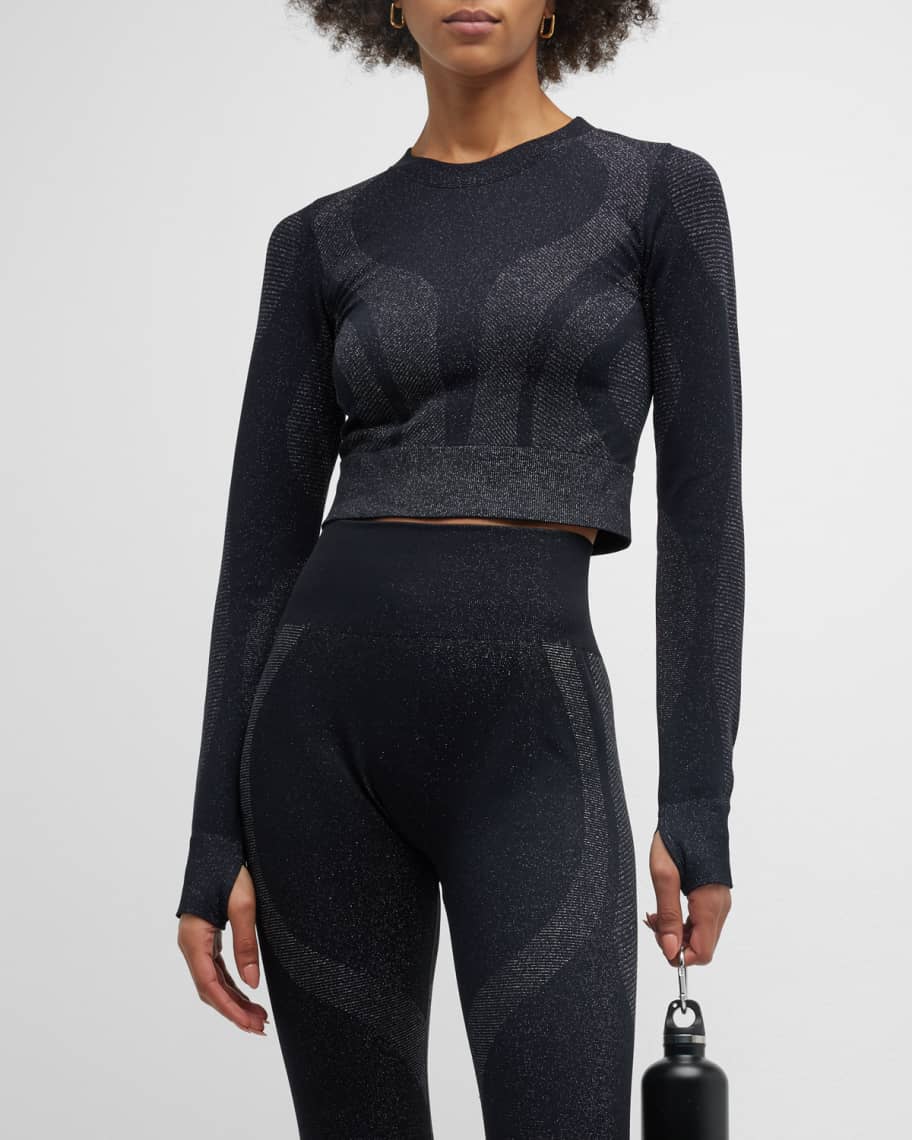 Sweaty Betty Spark Seamless Workout LongSleeve Top Neiman Marcus