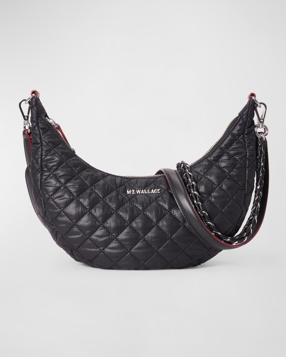 MZ Wallace Crosby Luna Quilted Crossbody Bag | Neiman Marcus