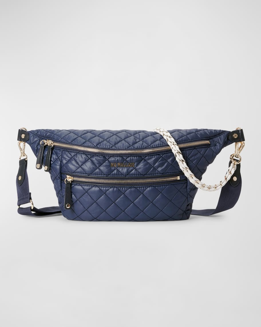 MZ WALLACE Crosby Quilted Sling Belt Bag | Neiman Marcus