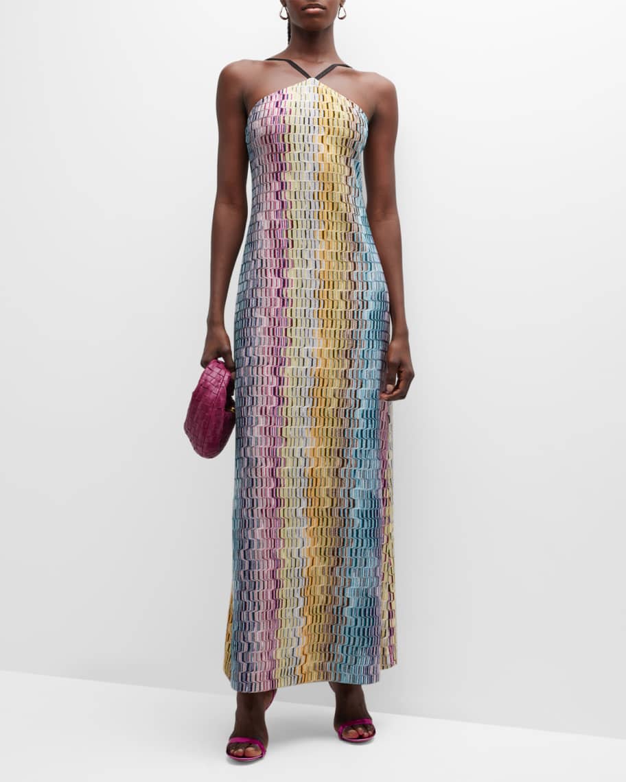 Missoni halter hot sale dress
