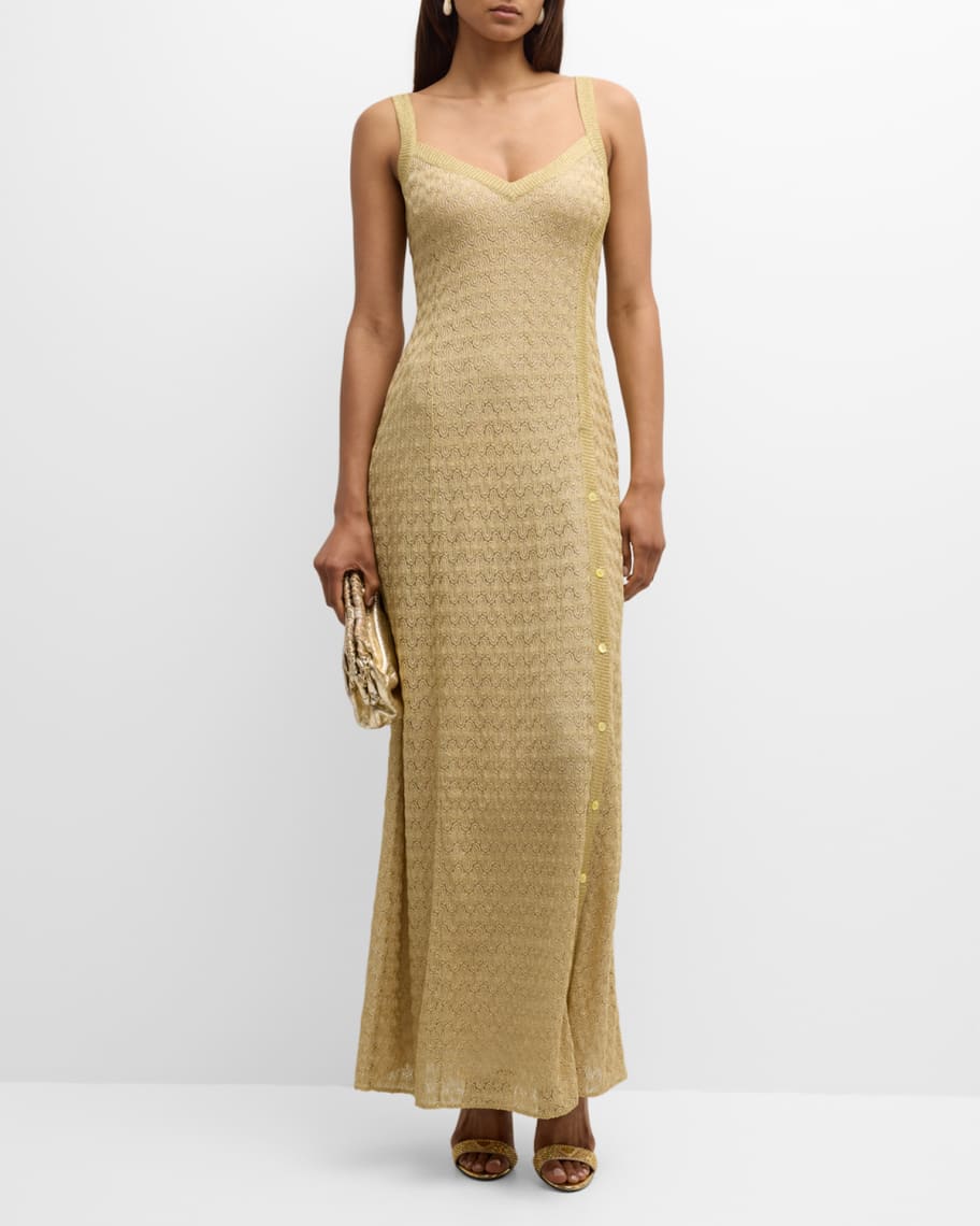 Missoni gold dress outlet