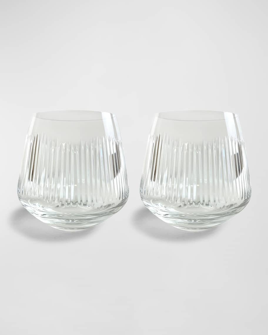 Michael Wainwright Berkshire Double Old Fashioned Glasses, Set of 2