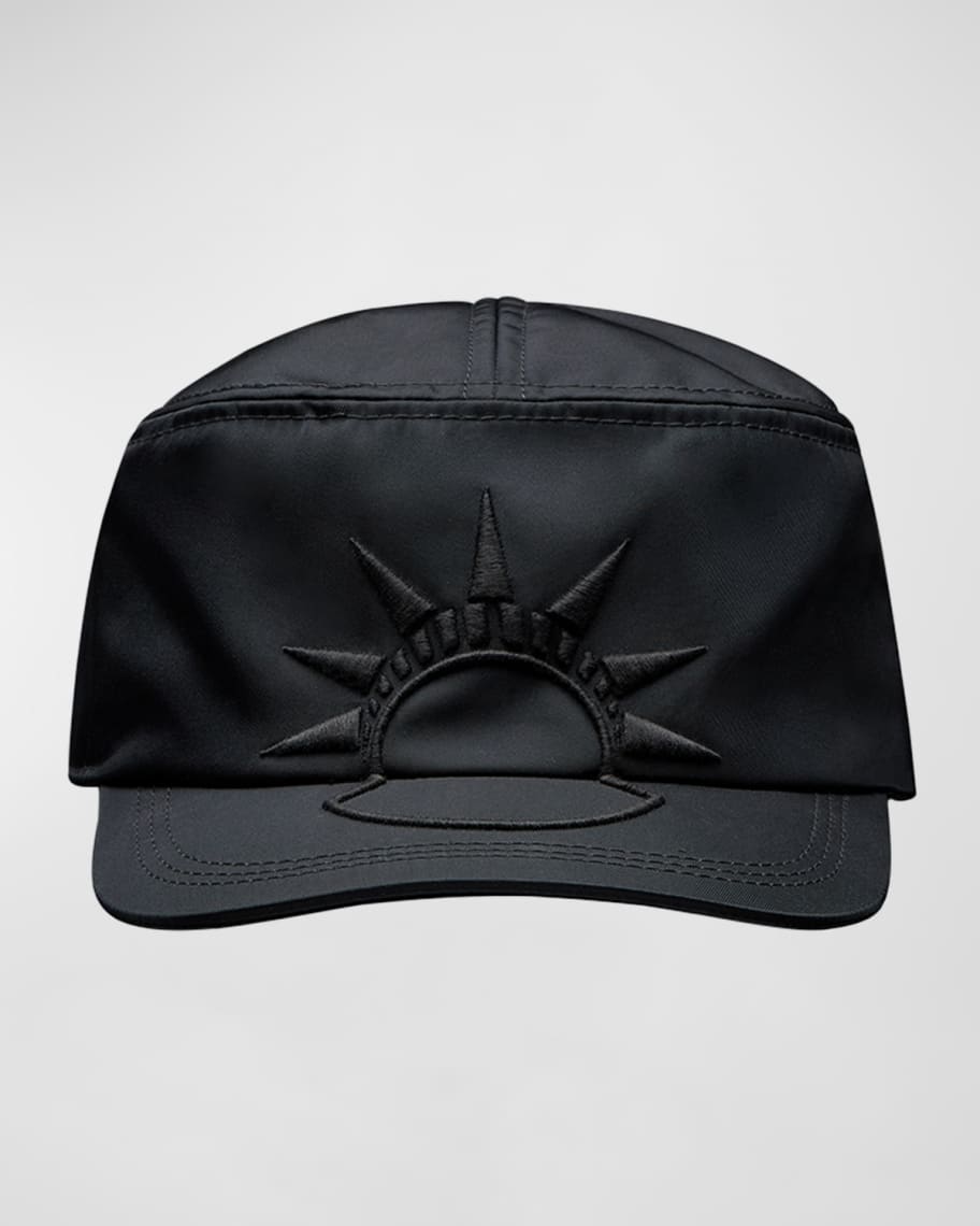 モンクレールMoncler Genius x Alicia Keys Bucket Hatキャップ Moncler Genius x Alicia Keys Logo Bucket Hat | Neiman Marcus