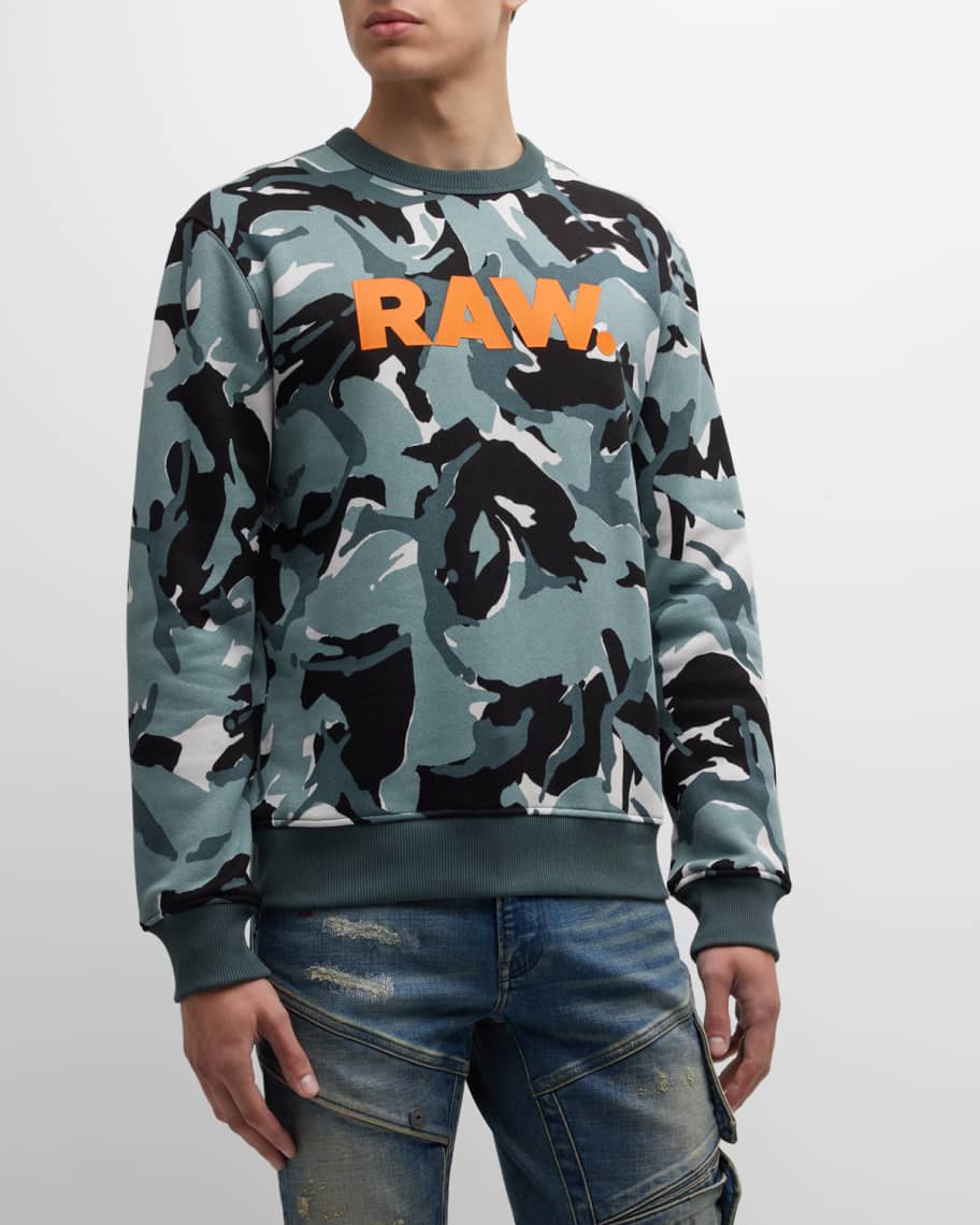 G STAR RAW Men s Camo RAW Sweatshirt Neiman Marcus