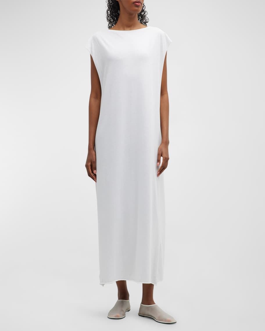 THE ROW Rita Jersey Sleeveless Maxi Dress | Neiman Marcus