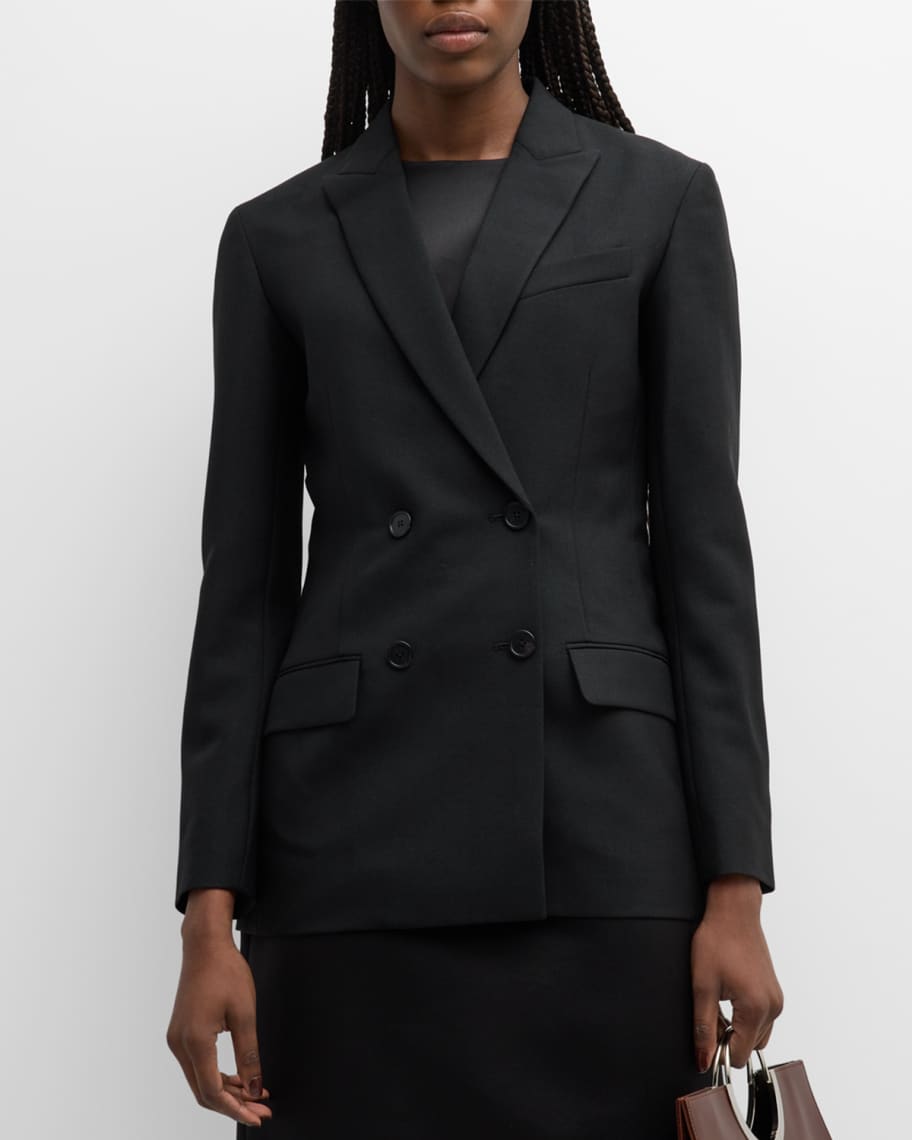 THE ROW Aristide Wool-Blend Blazer Jacket | Neiman Marcus