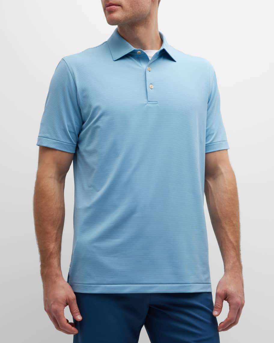 Peter Millar Men's Jubilee Stripe Performance Polo Shirt Neiman Marcus
