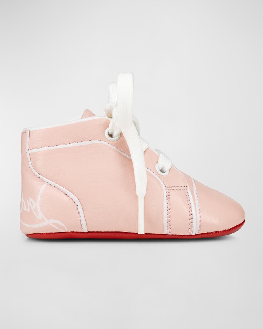 Christian Louboutin Girl s Funnytopi Suede Sneakers Baby Neiman