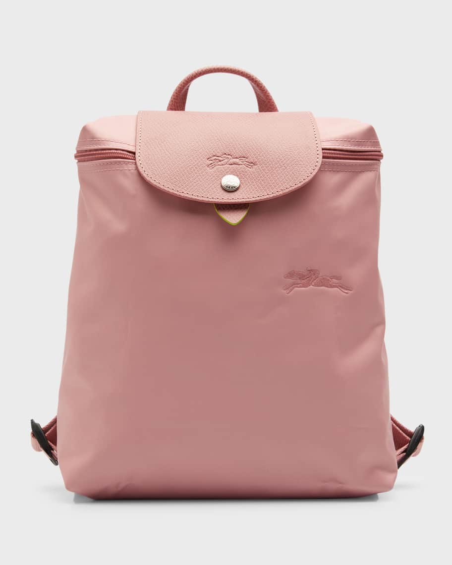 Longchamp Small Le Pliage Recycled Canvas Shoulder Tote in Pink