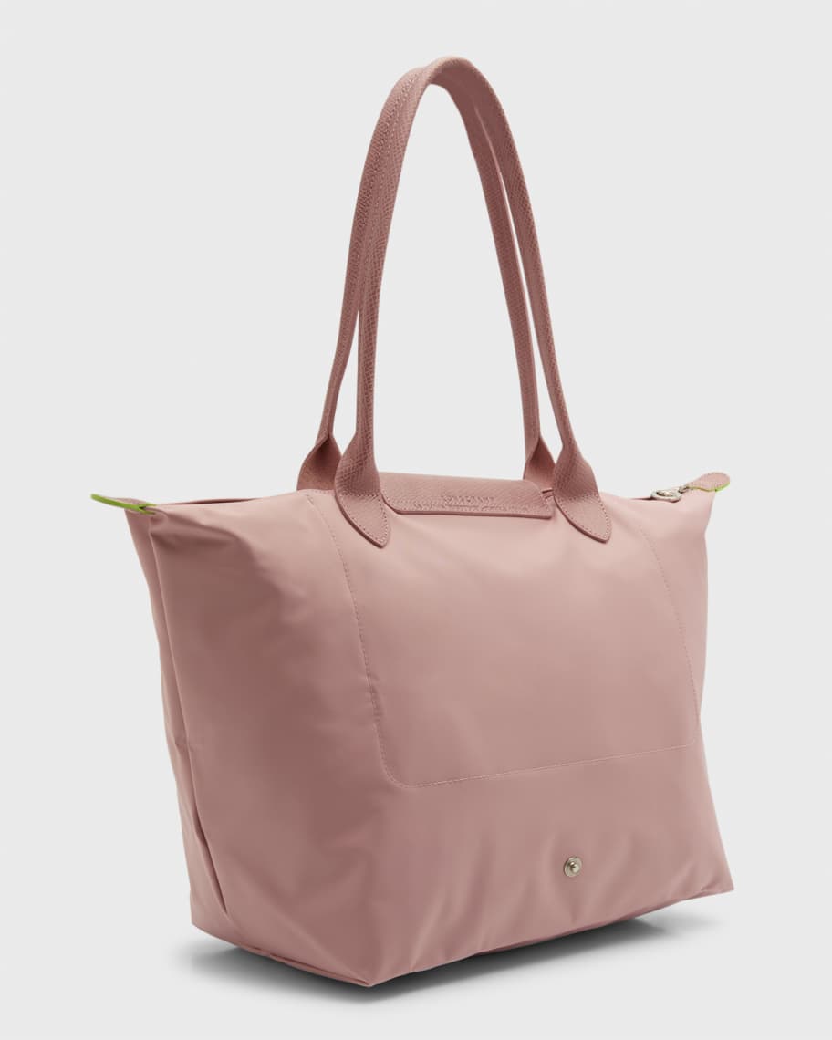 Longchamp Small Le Pliage Recycled Canvas Shoulder Tote in Pink