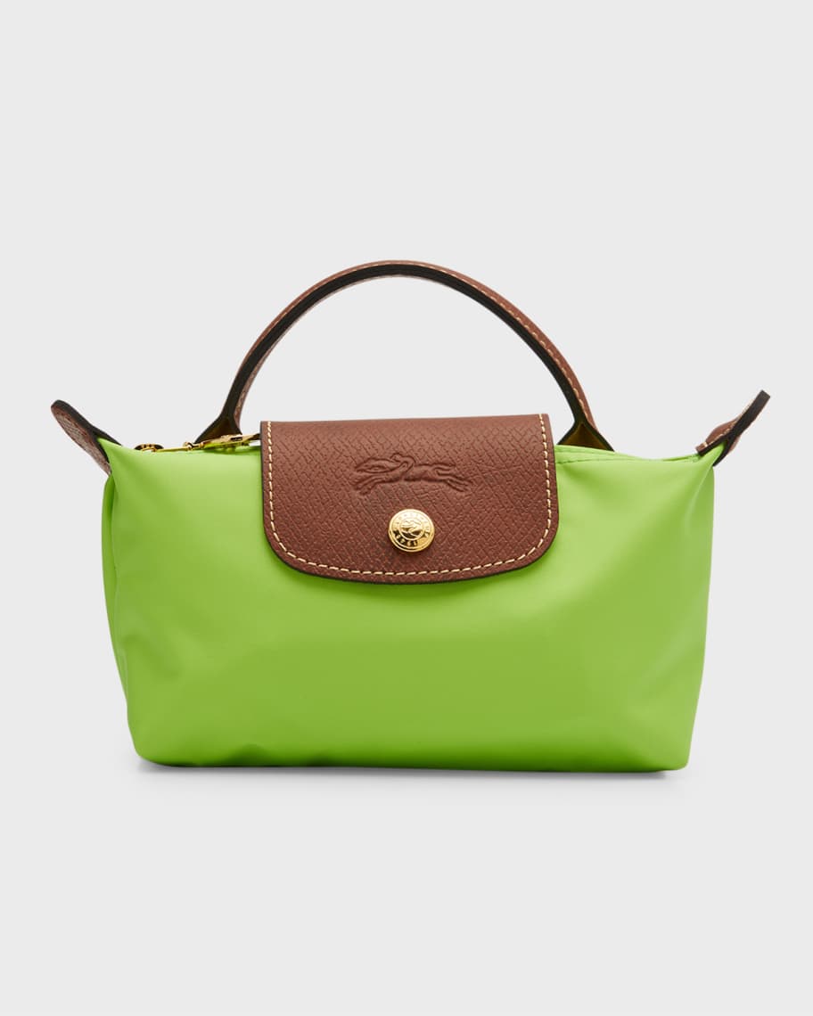 Longchamp Le Pliage Cosmetic Bag with Handle Neiman Marcus
