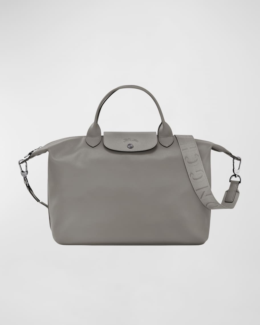 Longchamp Le Pliage Leather Crossbody Bag | Neiman Marcus