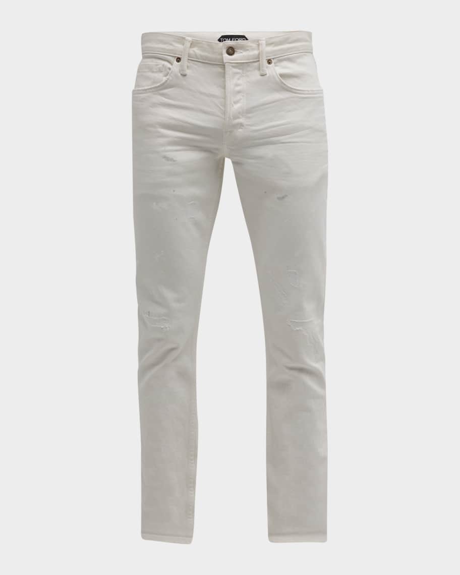 【爆買い！】 Distressed Men's FORD TOM Selvedge Marcus Neiman | Jeans Denim パンツ