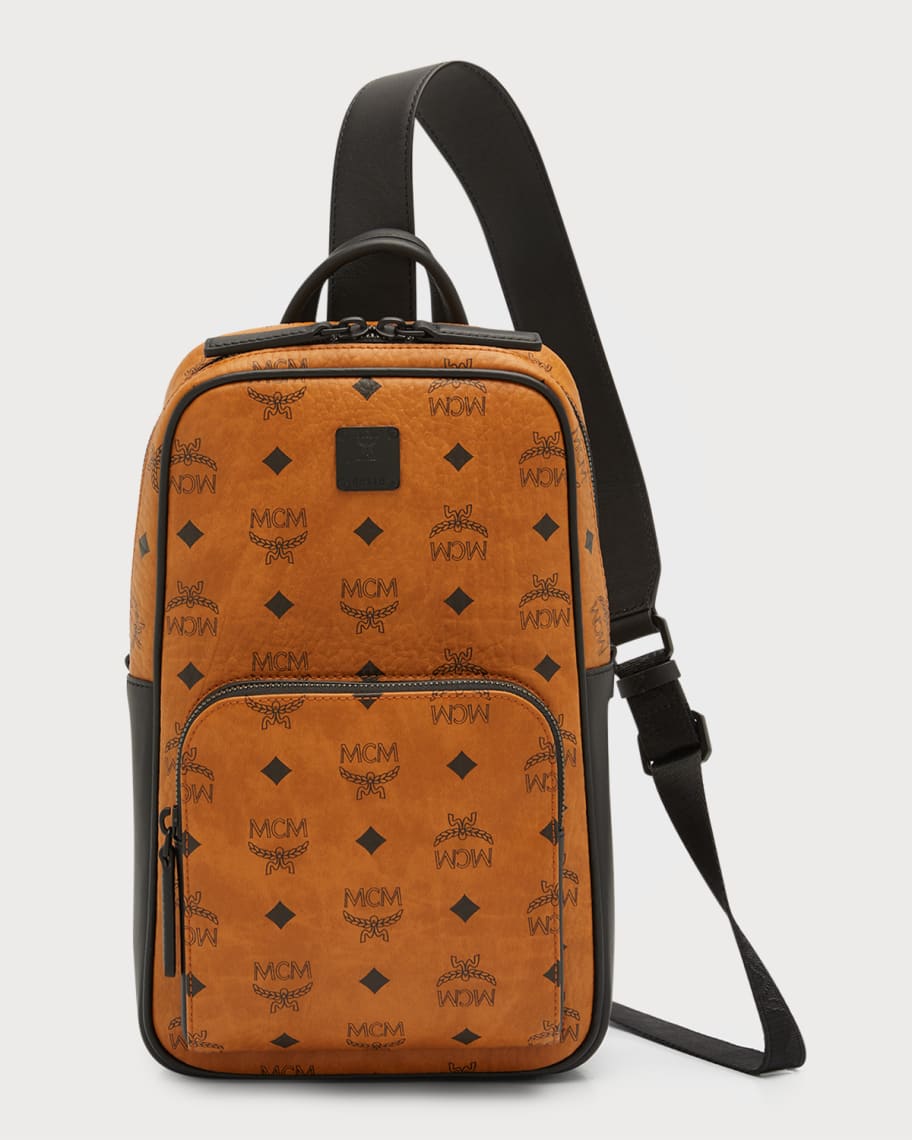 Metro Fusion - MCM Aren Sling Bag in Visetos - Backpacks