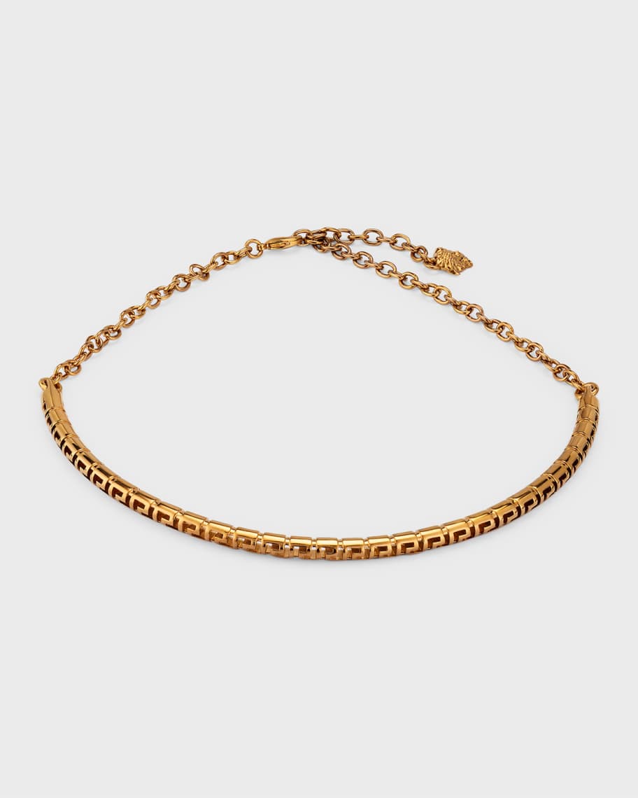 Versace choker necklace clearance