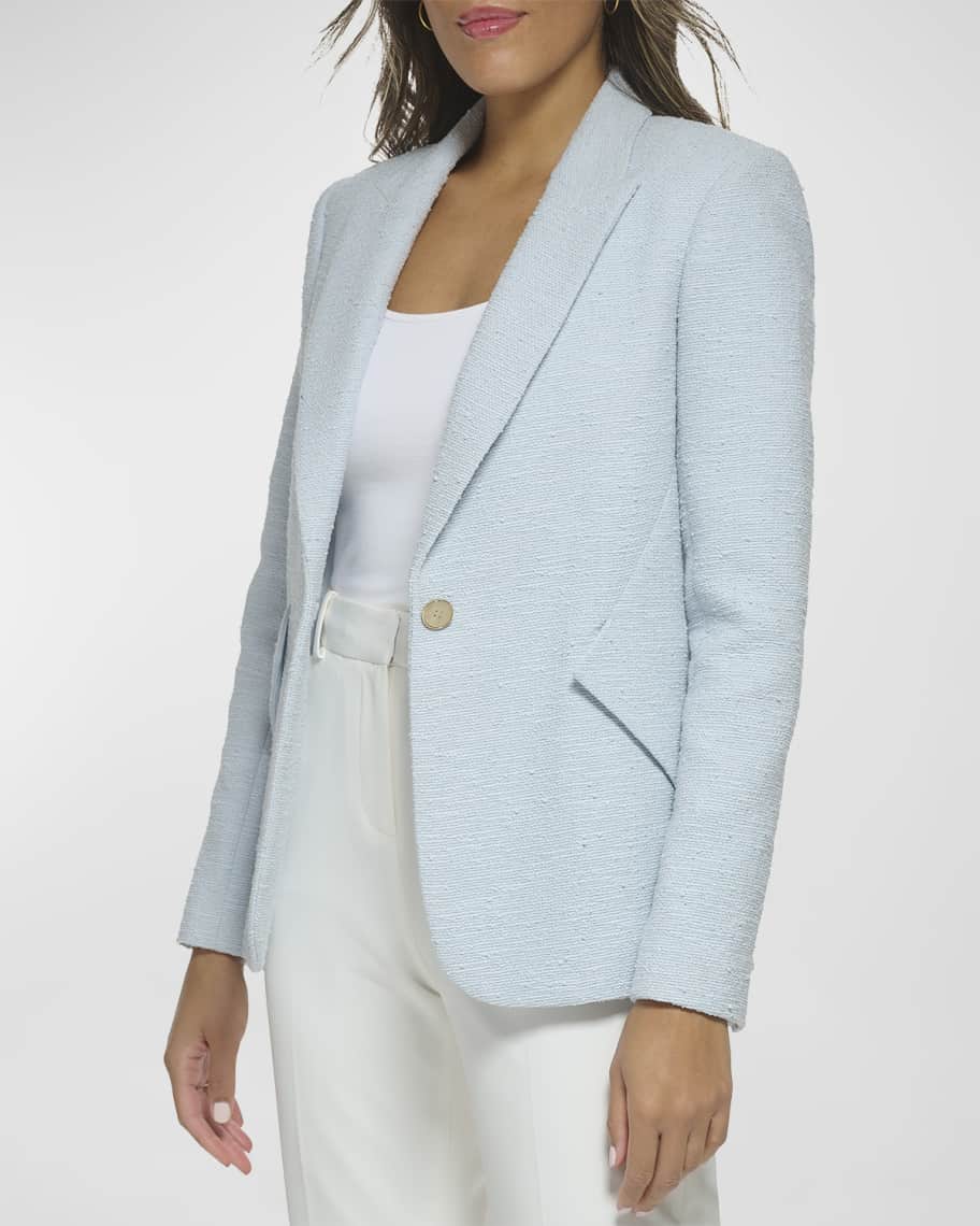 Donna karan tweed jacket discount