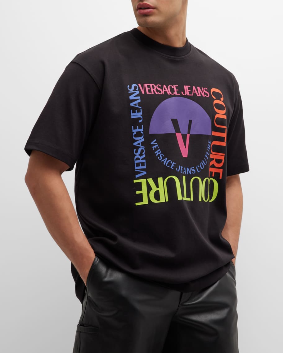 VERSACE JEANS COUTURE Logo Couture-print Shirt – EDGE Boutique