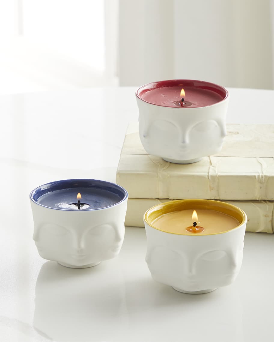 Jonathan Adler Muse Couleur Votive Candles, Set of 3