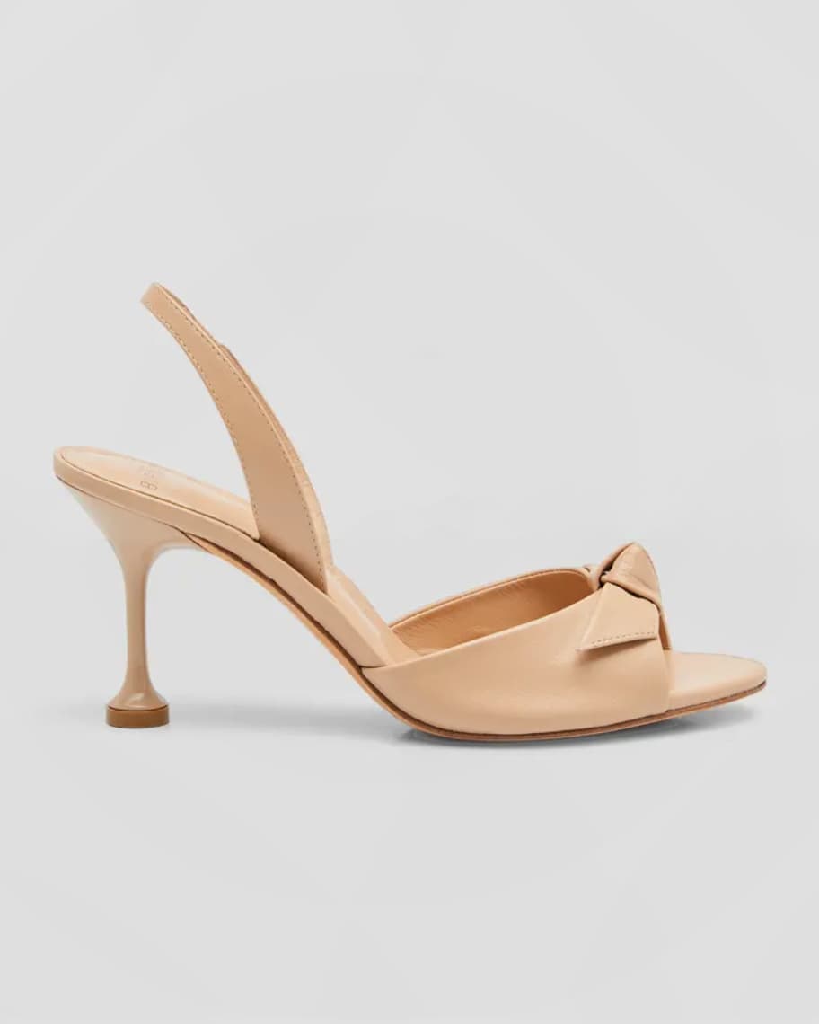 Alexandre Birman Clarita Leather High-Heel Sandals | Neiman Marcus
