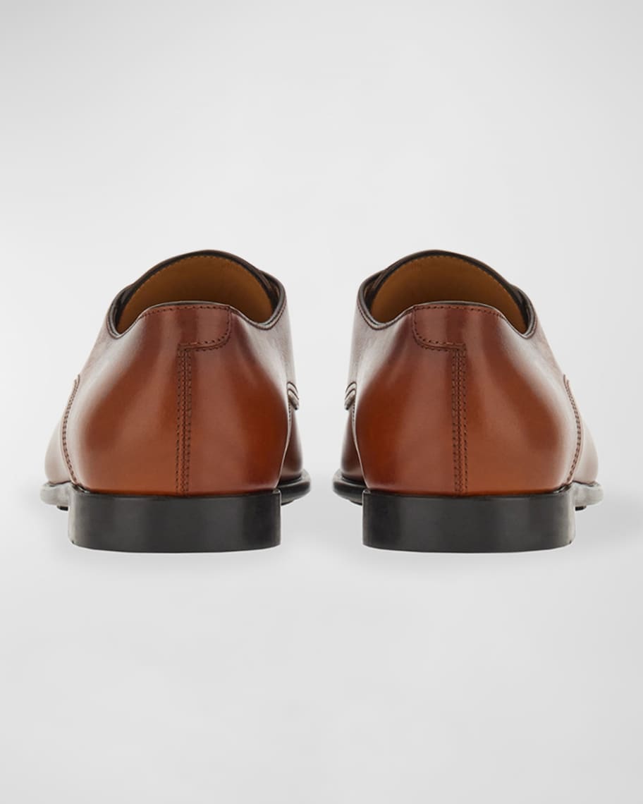 Image 2 of 3: Men's Fosco Leather Derby Shoes