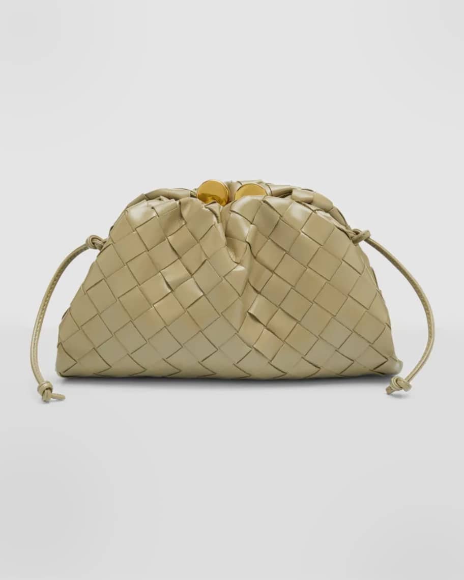 【BOTTEGA VENETA】人気★Intreciato Mini Pouch BOTTEGA VENETA The Pouch mini intrecciato leather clutch