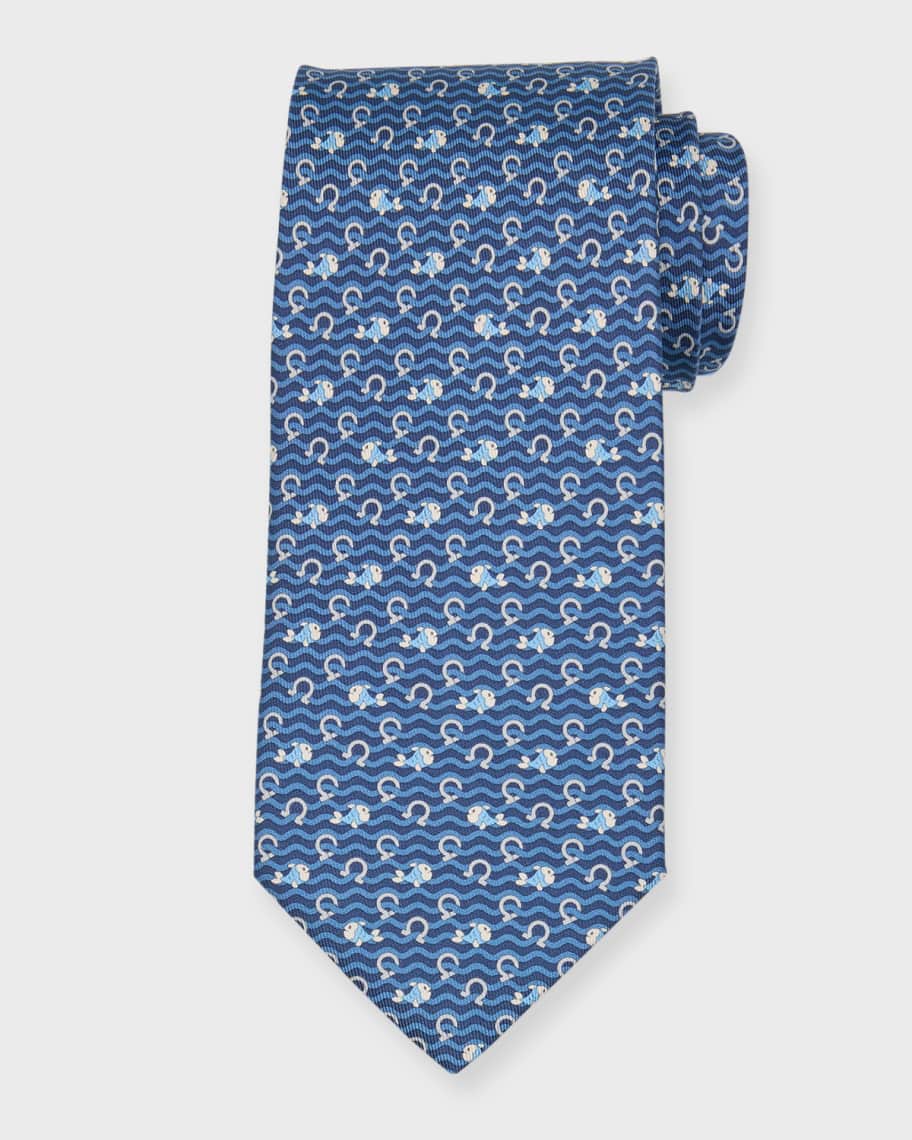 ferragamo silk tie