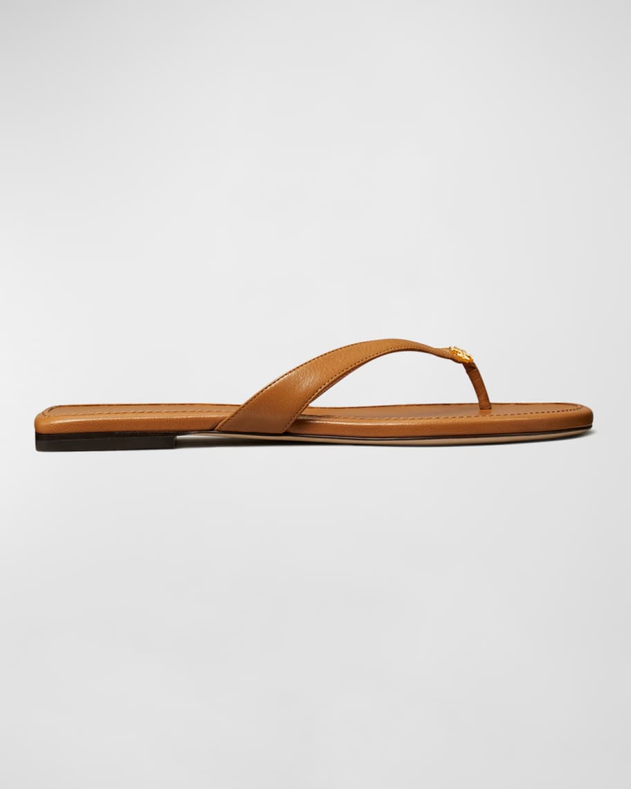Tory Burch Capri Medallion Flip Flop Sandals | Neiman Marcus