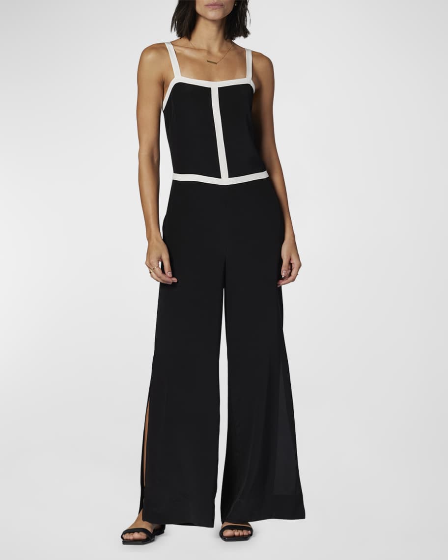 side slit leg jumpsuit main image 1