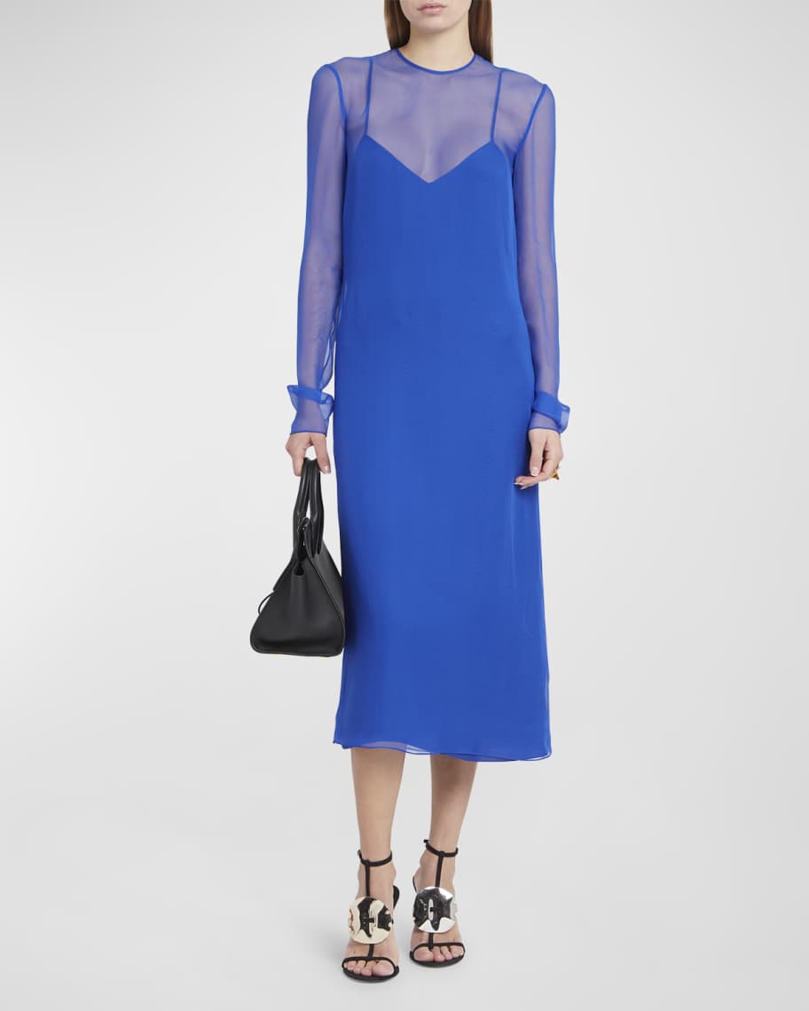 Ferragamo Multicolor Silk Cocktail Dress